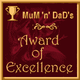 Mom and Dad's Award of Excellence