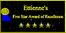 Ettienne's 5-Star Award
