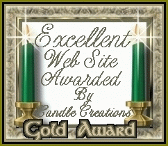 Excellent Web Site Awarded by Candle Creations