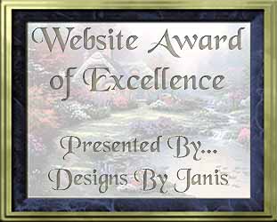 Janis' Website Award of Excellence