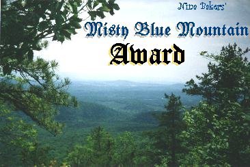 Misty Blue Mountain Award