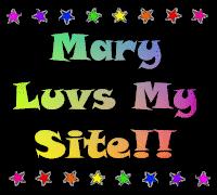 Mary Luvs My Site Award