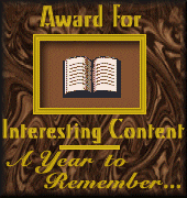 Award for Interesting Content