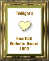 Twilight's Heartfelt Award
